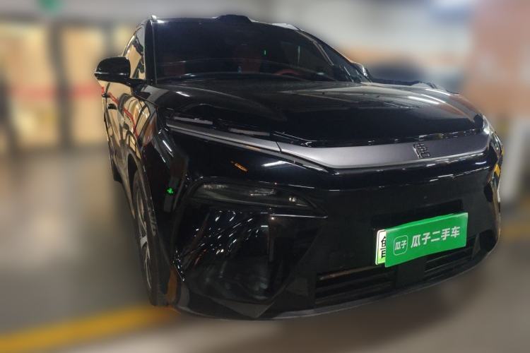 Used BYD Tang L 2025 DM 215KM LiDAR Flagship Model Front Right 45 Deg