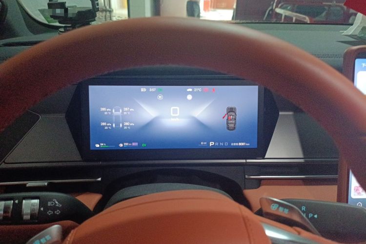 Used BYD Tang L 2025 DM 200KM Four-Wheel Drive LiDAR Flagship Model Instrument Cluster