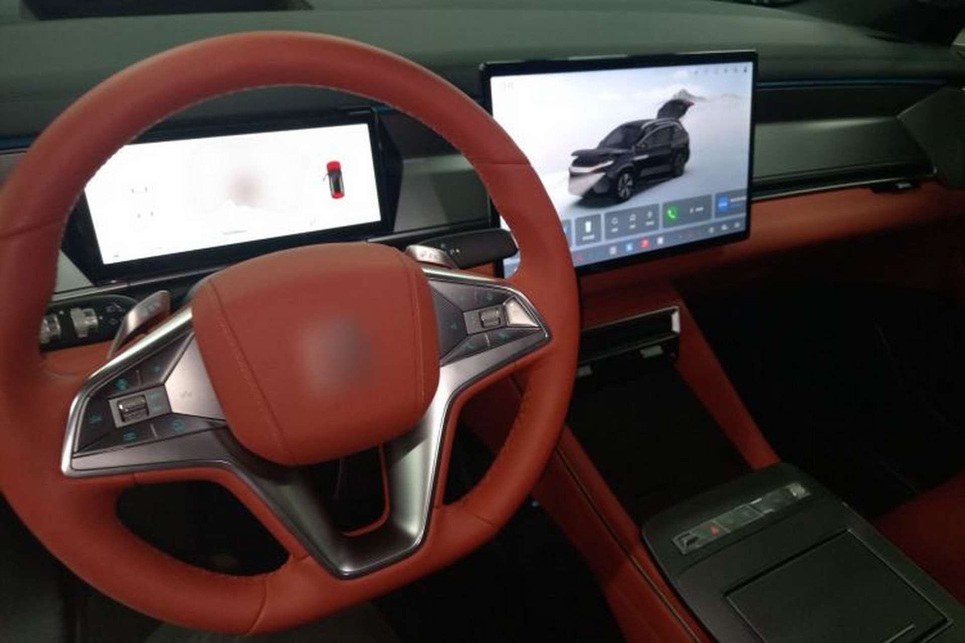 Used BYD Tang L 2025 DM 200KM Four-Wheel Drive LiDAR Flagship Model Interior 2