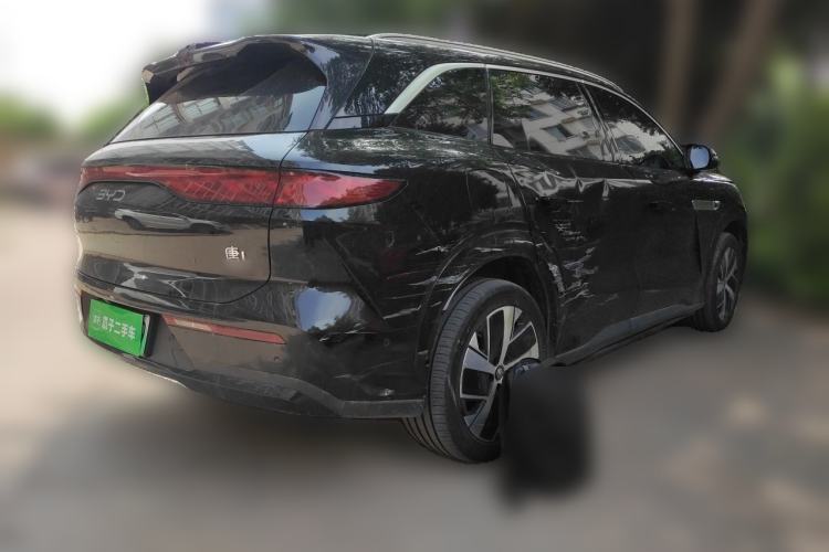Used BYD Tang L 2025 EV with 670 km Range LiDAR and Premium Features Rear Right 45 Deg