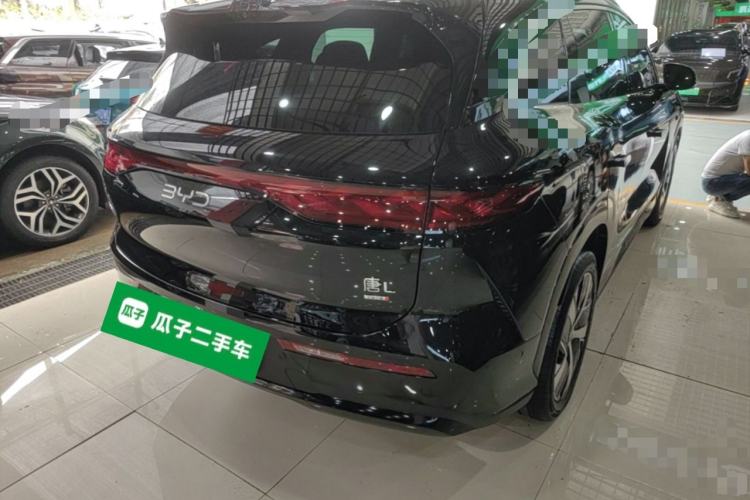 Used BYD Tang L 2025 EV with 670 km Range LiDAR and Premium Features Rear Right 45 Deg