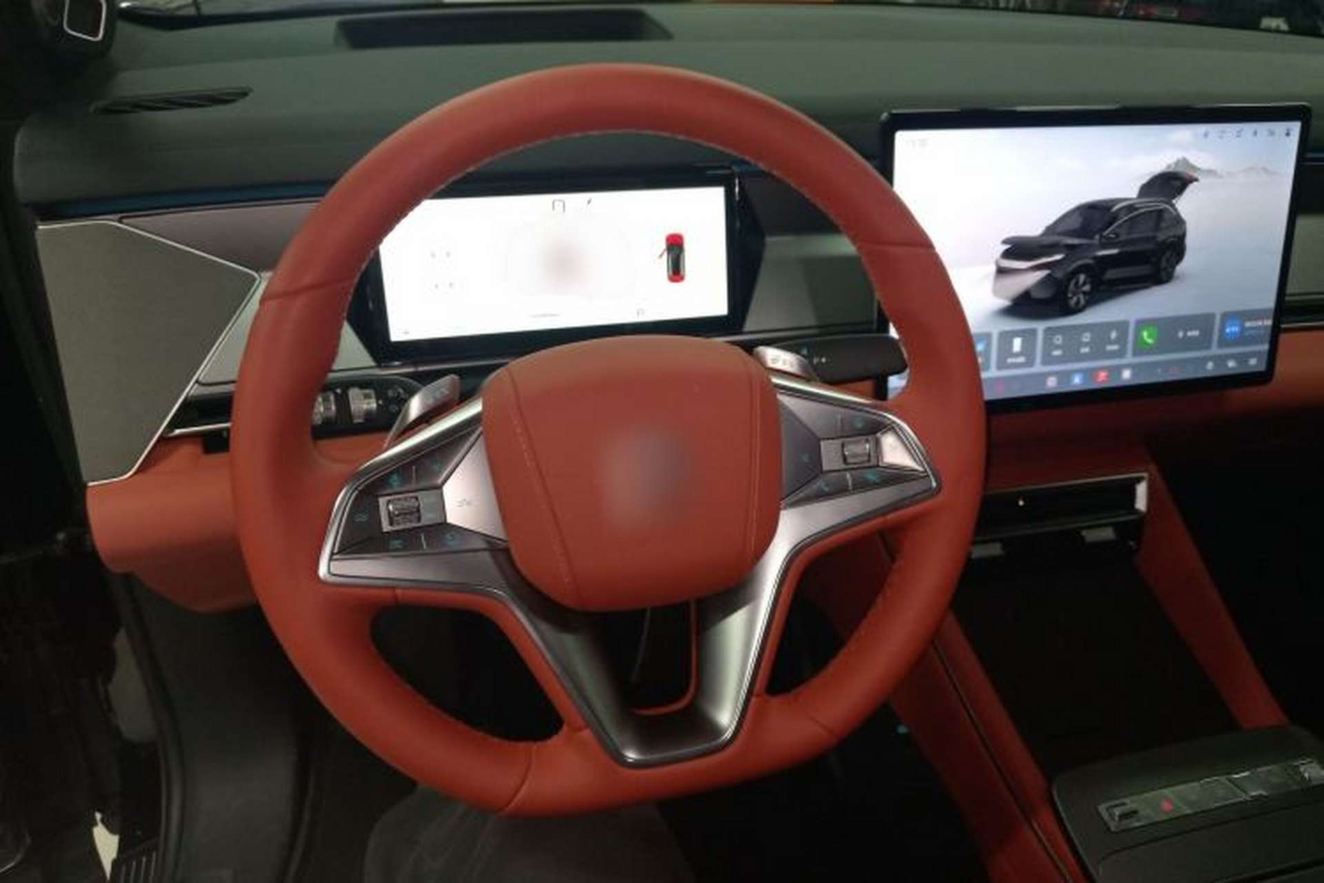 Used BYD Tang L 2025 DM 200KM Four-Wheel Drive LiDAR Flagship Model Steering Wheel