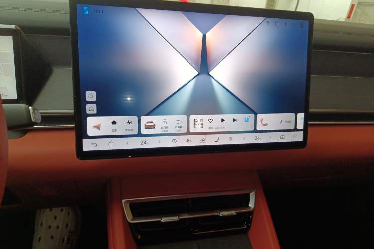 Used BYD Tang L 2025 EV 600KM All-Wheel-Drive LiDAR Flagship Model Audio And AC Panel