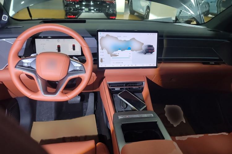 Used BYD Tang L 2025 EV 600KM All-Wheel-Drive LiDAR Flagship Model Interior 2