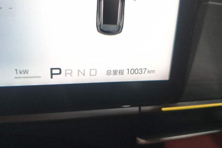 Used BYD Tang L 2025 EV 600KM All-Wheel-Drive LiDAR Flagship Model Odometer Close Up
