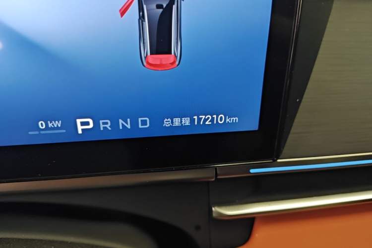 Used BYD Tang L 2025 DM 175KM Drone Player Edition Odometer Close Up