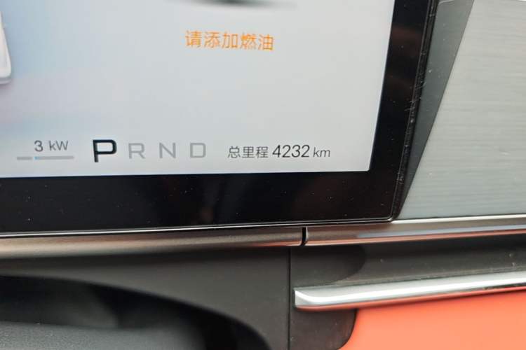 Used BYD Tang L 2025 DM 175KM Drone Player Edition Odometer Close Up