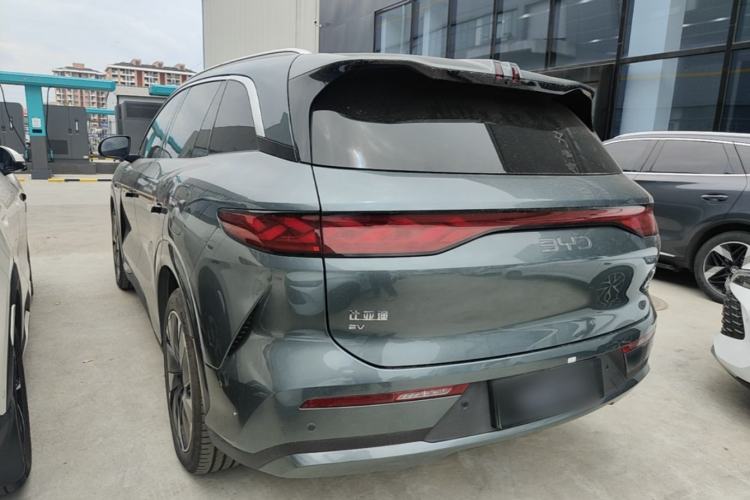Used BYD Tang L 2025 EV 600KM All-Wheel-Drive LiDAR Flagship Model Rear Left 45 Deg