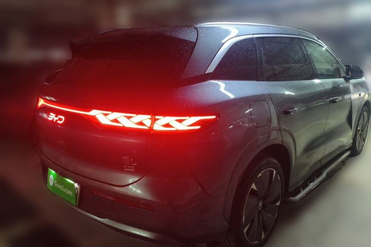 Used BYD Tang L 2025 EV 600KM All-Wheel-Drive LiDAR Flagship Model Rear Right 45 Deg