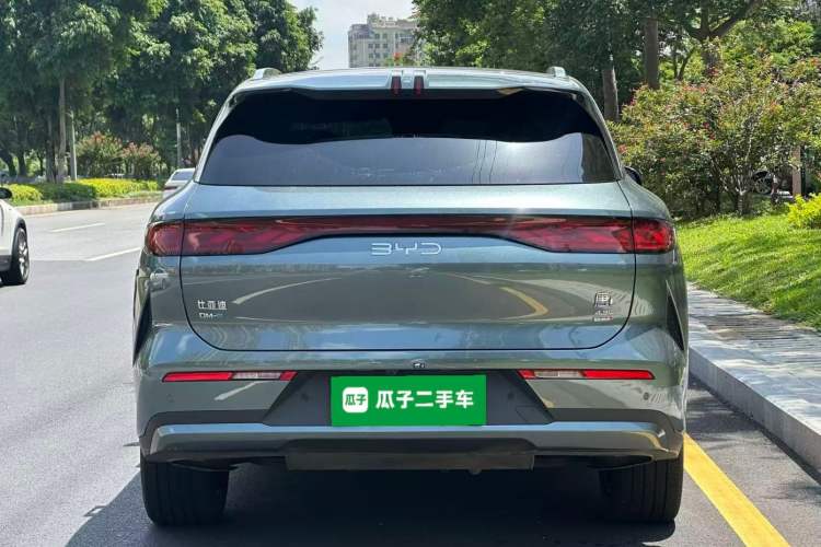 Used BYD Tang L 2025 DM 200KM Four-Wheel Drive LiDAR Flagship Model Rear