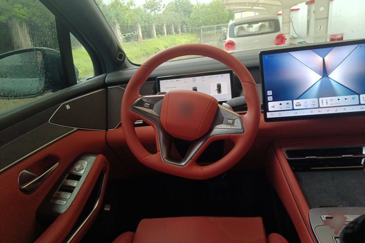 Used BYD Tang L 2025 EV 600KM All-Wheel-Drive LiDAR Flagship Model Steering Wheel