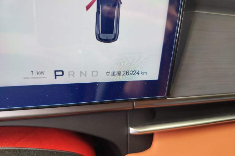 Used BYD Tang L 2025 EV 600KM All-Wheel-Drive LiDAR Flagship Model Odometer Close Up