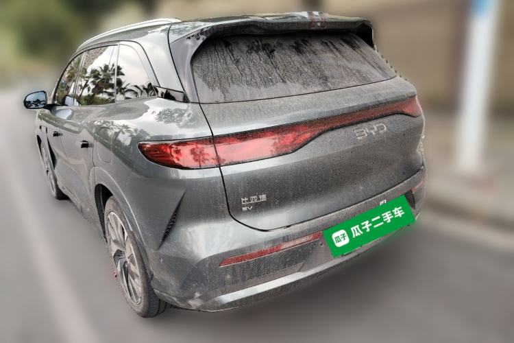 Used BYD Tang L 2025 EV 600KM All-Wheel-Drive LiDAR Flagship Model Rear Left 45 Deg