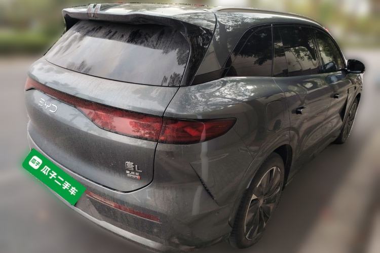 Used BYD Tang L 2025 EV 600KM All-Wheel-Drive LiDAR Flagship Model Rear Right 45 Deg
