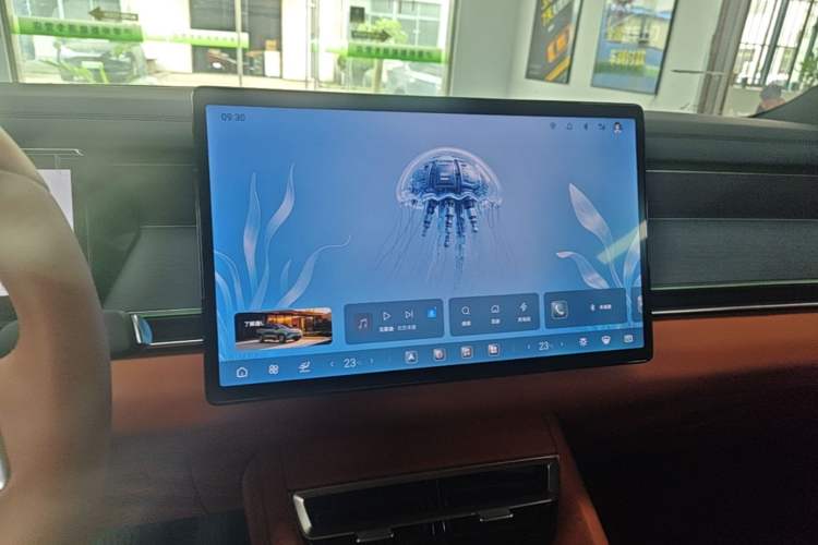 Used BYD Tang L 2025 EV 600KM All-Wheel-Drive LiDAR Flagship Model Audio And AC Panel