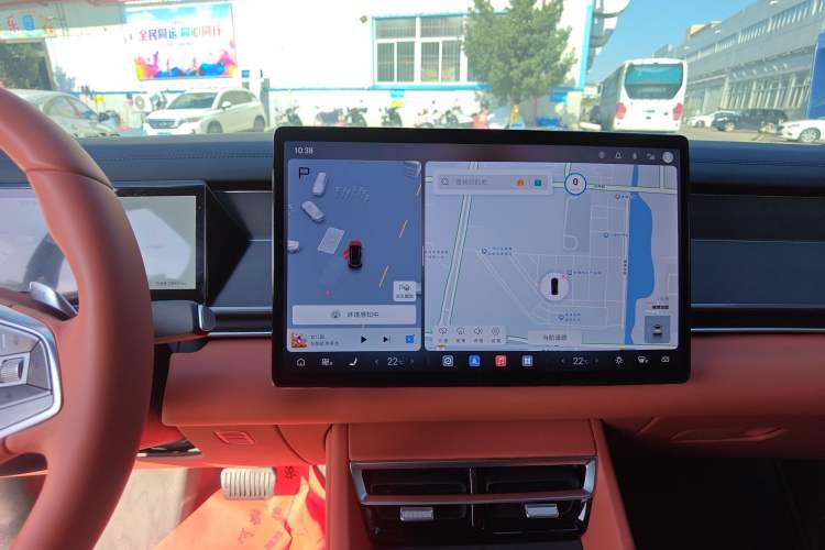 Used BYD Tang L 2025 EV 670KM LiDAR Flagship Version Audio And AC Panel