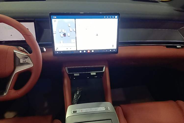 Used BYD Tang L 2025 EV 600KM All-Wheel-Drive LiDAR Flagship Model Audio And AC Panel