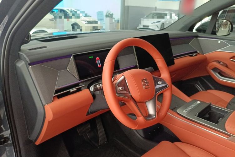 Used BYD Tang L 2025 EV 600KM All-Wheel-Drive LiDAR Flagship Model Center Console