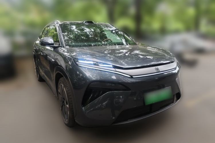 Used BYD Tang L 2025 EV 600KM All-Wheel-Drive LiDAR Flagship Model Front Right 45 Deg
