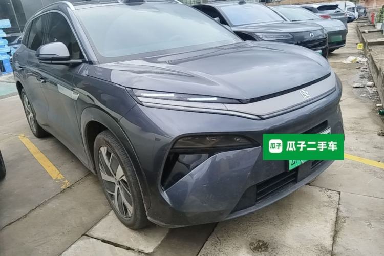 Used BYD Tang L 2025 DM 200KM Four-Wheel Drive LiDAR Flagship Model Front Right 45 Deg