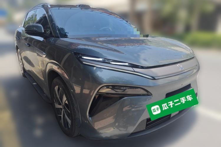 Used BYD Tang L 2025 DM 200KM Four-Wheel Drive LiDAR Flagship Model Front Right 45 Deg