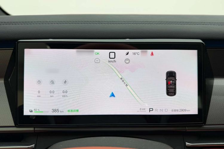 Used BYD Tang L 2025 EV with 670 km Range LiDAR and Premium Features Instrument Cluster