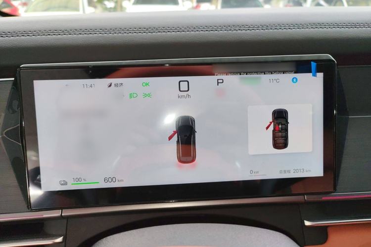 Used BYD Tang L 2025 EV 600KM All-Wheel-Drive LiDAR Flagship Model Instrument Cluster