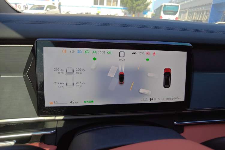 Used BYD Tang L 2025 EV 670KM LiDAR Flagship Version Instrument Cluster