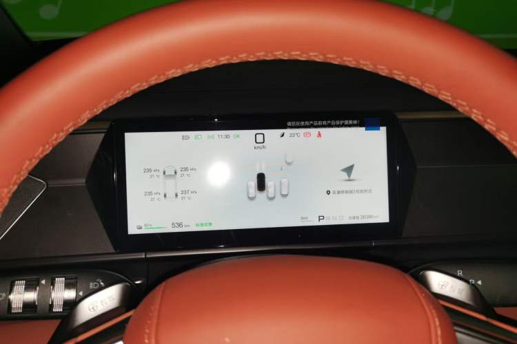 Used BYD Tang L 2025 EV with 670 km Range LiDAR and Premium Features Instrument Cluster