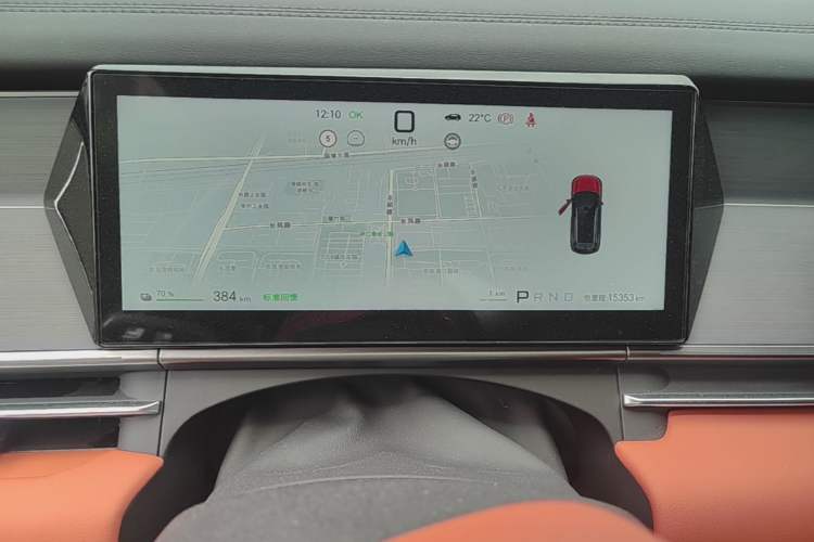 Used BYD Tang L 2025 EV 600KM All-Wheel-Drive LiDAR Flagship Model Instrument Cluster
