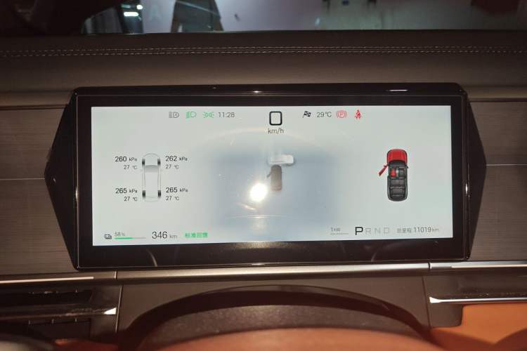 Used BYD Tang L 2025 EV 600KM All-Wheel-Drive LiDAR Flagship Model Instrument Cluster