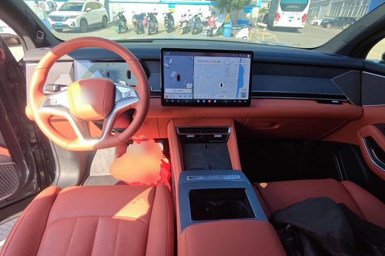 Used BYD Tang L 2025 EV 670KM LiDAR Flagship Version Interior 2