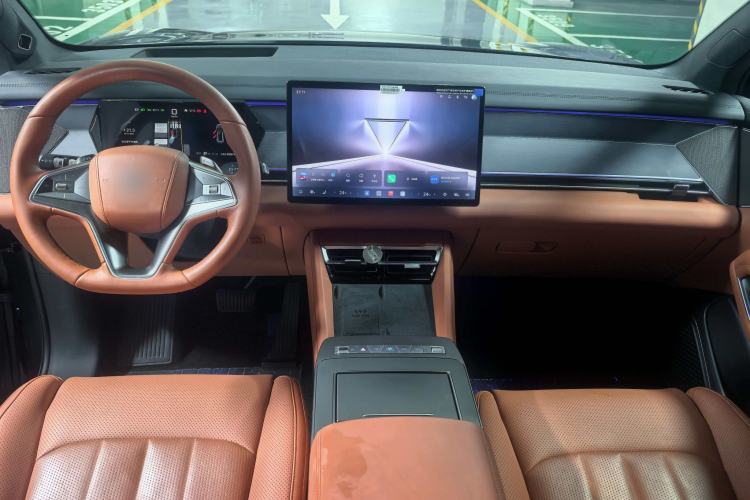 Used BYD Tang L 2025 EV 600KM All-Wheel-Drive LiDAR Flagship Model Interior 2
