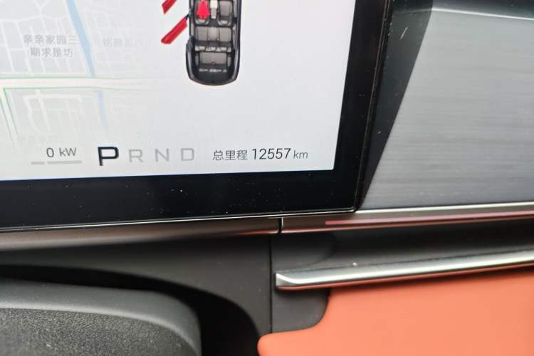 Used BYD Tang L 2025 EV 600KM All-Wheel-Drive LiDAR Flagship Model Odometer Close Up