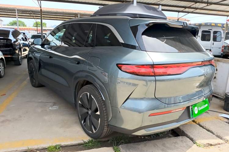 Used BYD Tang L 2025 DM 175KM Drone Player Edition Rear Left 45 Deg