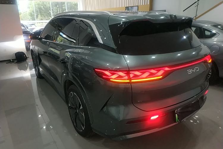 Used BYD Tang L 2025 EV 600KM All-Wheel-Drive LiDAR Flagship Model Rear Left 45 Deg