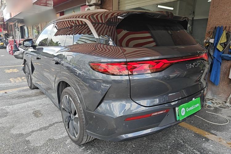 Used BYD Tang L 2025 EV 600KM All-Wheel-Drive LiDAR Flagship Model Rear Left 45 Deg