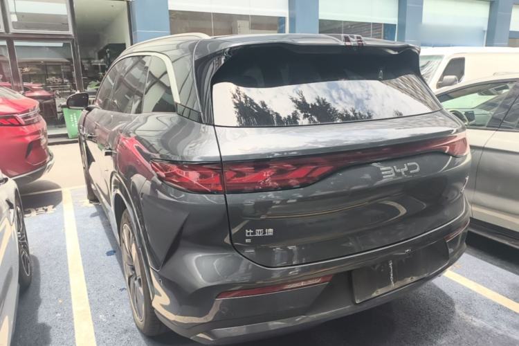 Used BYD Tang L 2025 EV 600KM All-Wheel-Drive LiDAR Flagship Model Rear Left 45 Deg