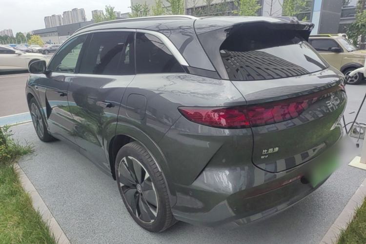 Used BYD Tang L 2025 EV 600KM All-Wheel-Drive LiDAR Flagship Model Rear Left 45 Deg