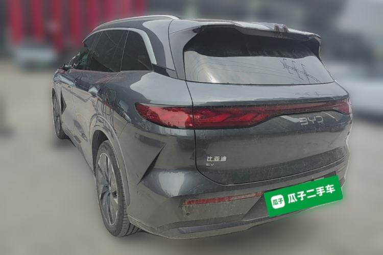 Used BYD Tang L 2025 EV 600KM All-Wheel-Drive LiDAR Flagship Model Rear Left 45 Deg