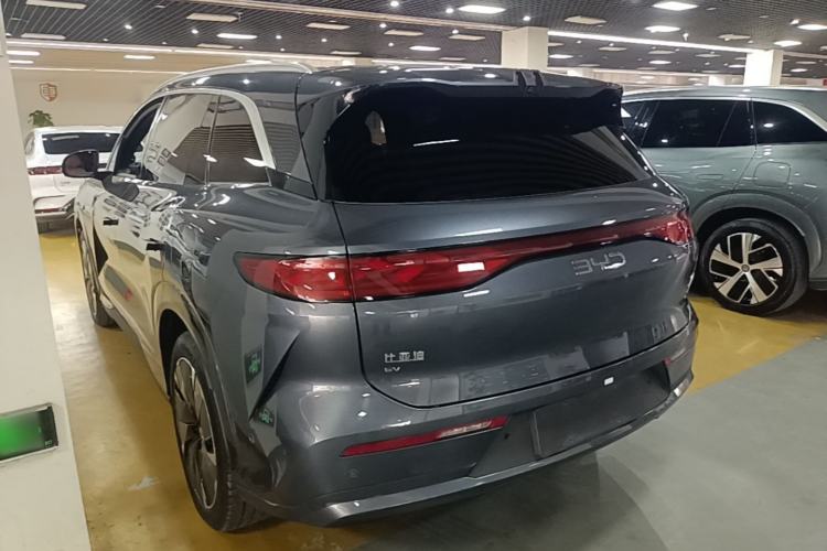 Used BYD Tang L 2025 EV 600KM All-Wheel-Drive LiDAR Flagship Model Rear Left 45 Deg