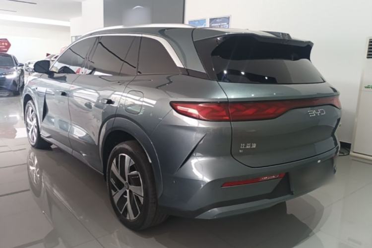 Used BYD Tang L 2025 EV with 670 km Range LiDAR and Premium Features Rear Left 45 Deg