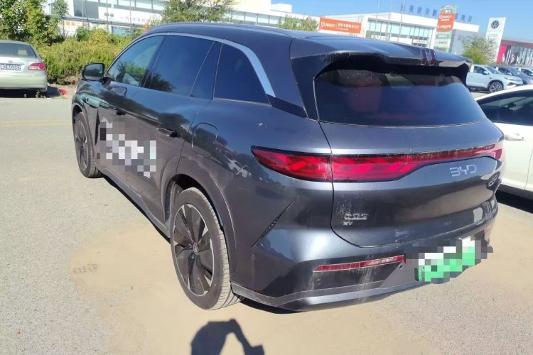 Used BYD Tang L 2025 EV 600KM All-Wheel-Drive LiDAR Flagship Model Rear Left 45 Deg