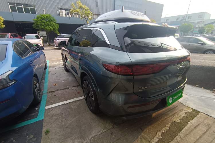 Used BYD Tang L 2025 DM 175KM Drone Player Edition Rear Left 45 Deg