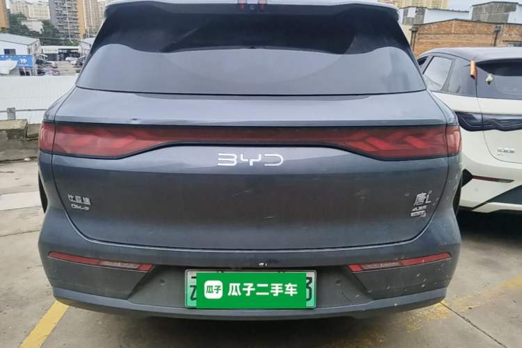 Used BYD Tang L 2025 DM 200KM Four-Wheel Drive LiDAR Flagship Model Rear