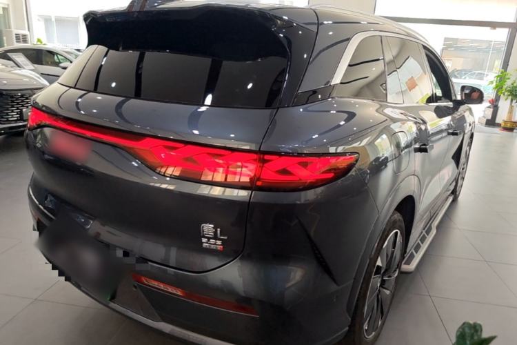 Used BYD Tang L 2025 EV 600KM All-Wheel-Drive LiDAR Flagship Model Rear Right 45 Deg