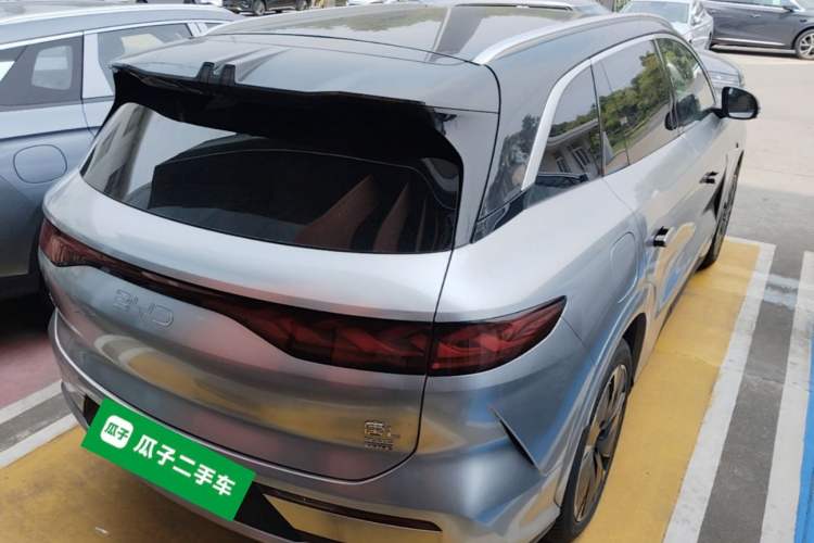 Used BYD Tang L 2025 EV 600KM All-Wheel-Drive LiDAR Flagship Model Rear Right 45 Deg