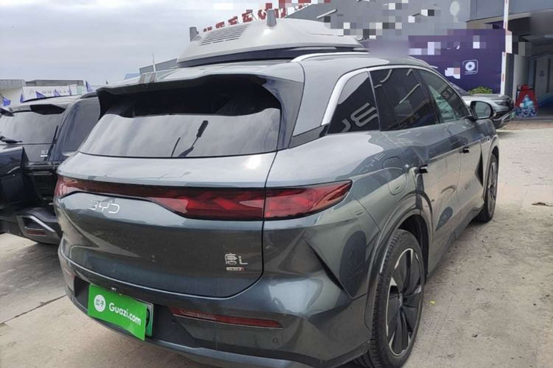 Used BYD Tang L 2025 DM 175KM Drone Player Edition Rear Right 45 Deg