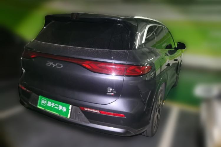 Used BYD Tang L 2025 EV with 670 km Range LiDAR and Premium Features Rear Right 45 Deg