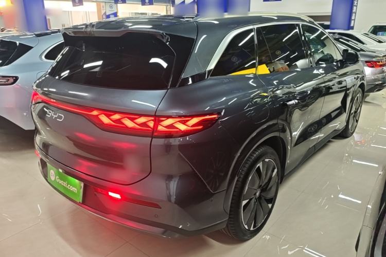 Used BYD Tang L 2025 EV 600KM All-Wheel-Drive LiDAR Flagship Model Rear Right 45 Deg